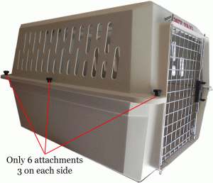 Kennel with only six attachments
