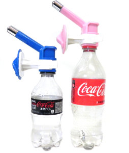 Dog crate water bottle nozzle