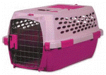 pink_kennel_cab Plastic Snap Latch Pet Carrier