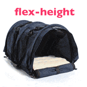 carrier with flexible height