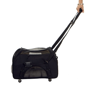 pet carrier with wheels